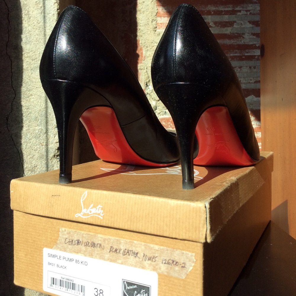 Christian Louboutin Simple Pump 85 Kid Size 38 - Picture 2 of 11
